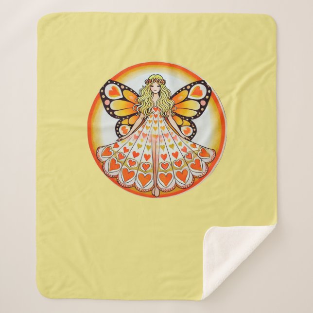 Heart Fairy Sherpadecke (Vorderseite)