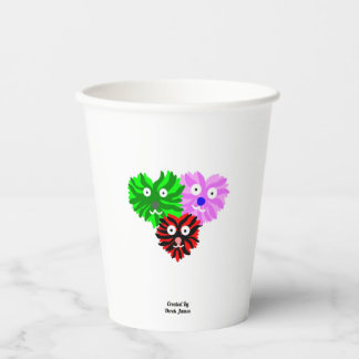 Heart Fuzzies Paper Cups Pappbecher