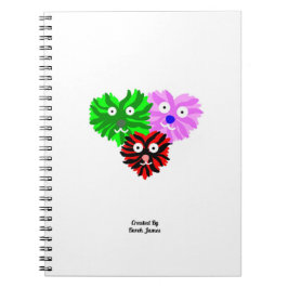 Heart Fuzzies Spiral Foto Notebook Notizblock