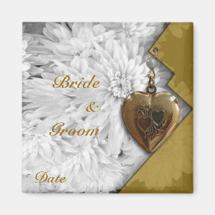 Heart Gastgeschenk Hochzeit Magnet