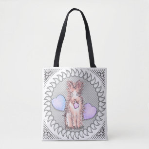 Heart Harey Rabbit Totbag Tasche