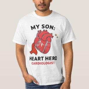 Heart Hero Stolz auf einen Kardiologen als Elter T-Shirt