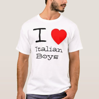 *heart* I Italiener-Jungen T-Shirt