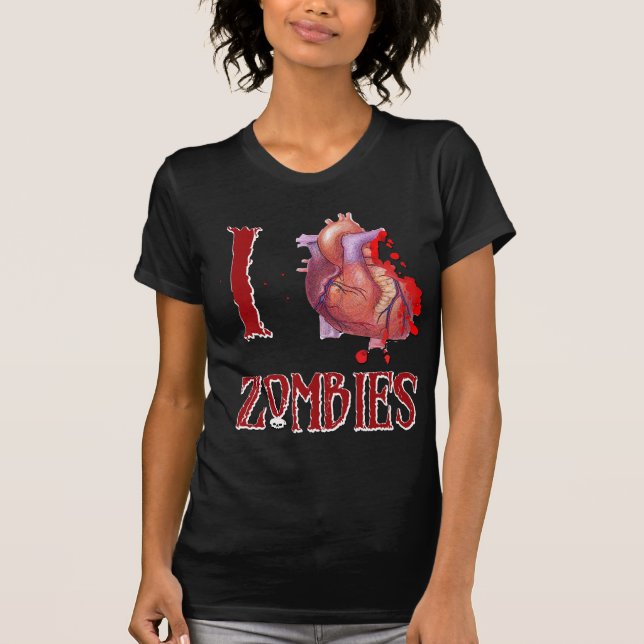 *heart* I Zombies T-Shirt (Vorderseite)
