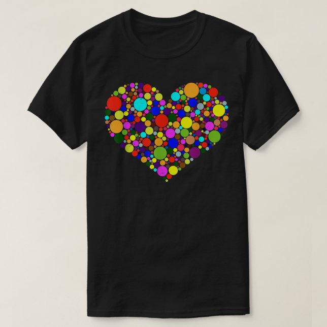 Heart International Dot Day 15. September Polka D T-Shirt (Design vorne)