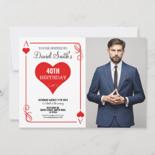 Heart Jouer Carte Anniversaire Ace Las Vegas Casin