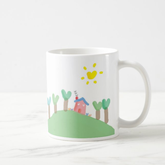 "Heart Land", Mug de café classique 11 oz (Droite)