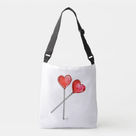 Heart Lollies Tragetaschen Mit Langen Trägern