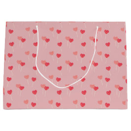 Heart Lollipop Liebe Geschenktasche Große Geschenktüte