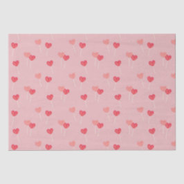 Heart Lollipop Valentine Liebe Tissue Paper Seidenpapier