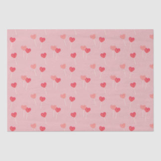 Heart Lollipop Valentine Liebe Tissue Paper Seidenpapier
