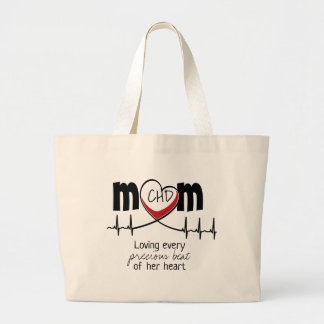 Heart Mama CHD Tote Bag Jumbo Stoffbeutel