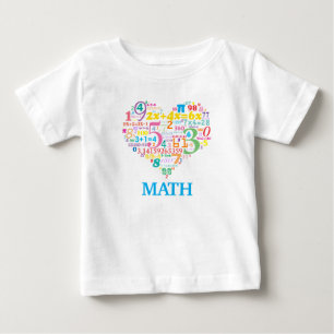 Heart Math Baby T-shirt