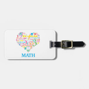 Heart Math Gepäckanhänger