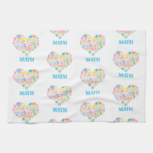 Heart Math Geschirrtuch