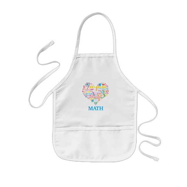 Heart Math Kinderschürze (Vorne)