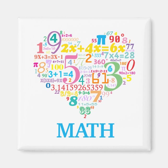 Heart Math Magnet (Vorne)