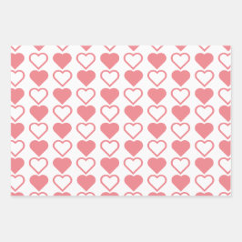 Heart Mix Geschenkpapier Set