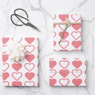 Heart Mix Geschenkpapier Set