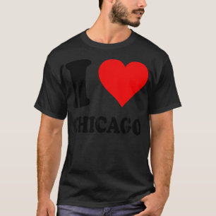 Heart Motif I Liebe Chicago T-Shirt