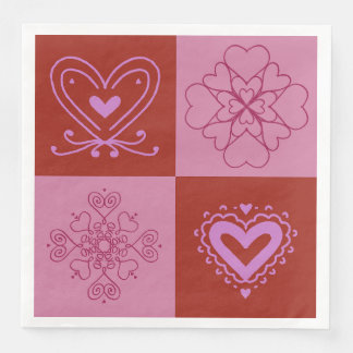 Heart Napkin Serviette