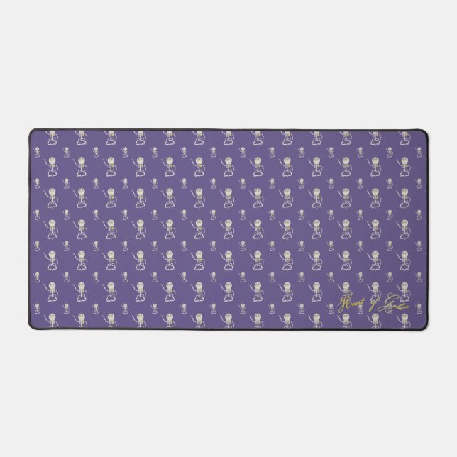 Heart of Gold Desk Mat Schreibtischunterlage (Vorderseite)