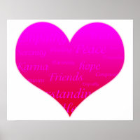 Heart of Hope Pink Motivational