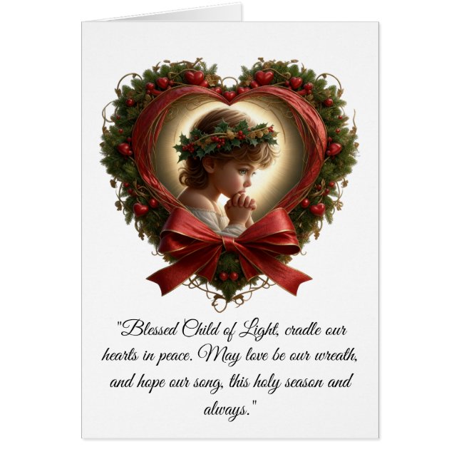 Heart of Prayer, Crown of Holly Card (Vorne)