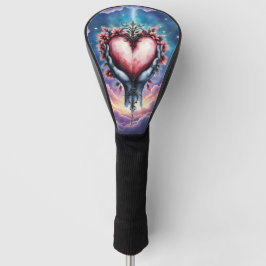 Heart of Quiet Magic Golf Headcover
