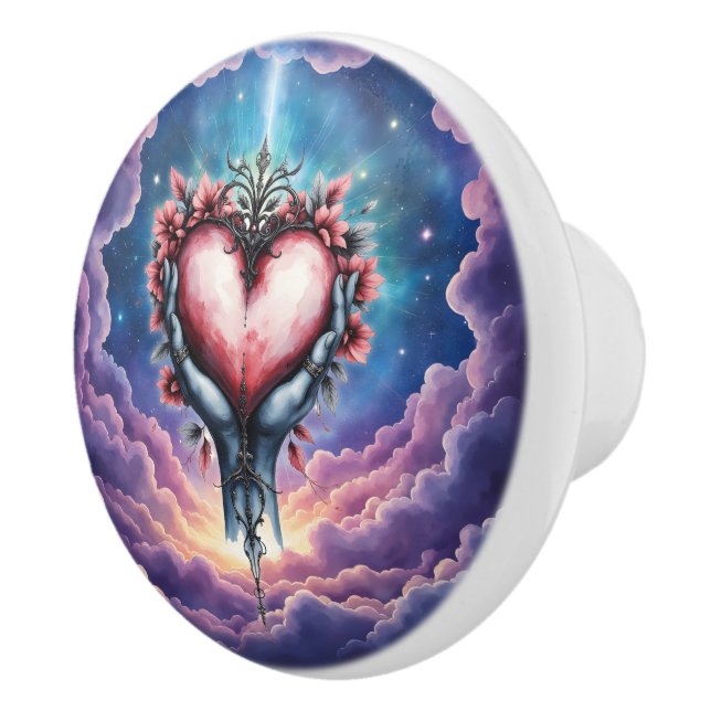 Heart of Quiet Magic. Keramikknauf (Rechts)