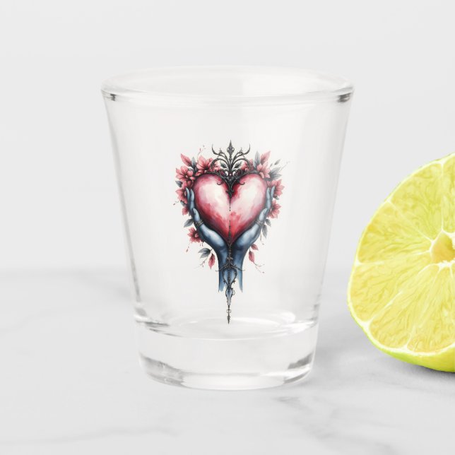 Heart of Quiet Magic Schnapsglas (Vorderseite)