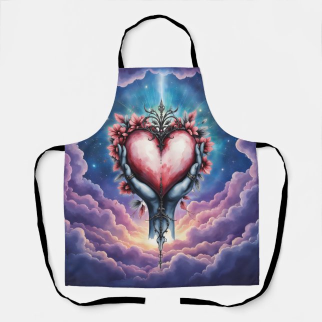 Heart of Quiet Magic Schürze (Vorderseite)