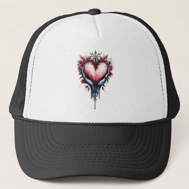 Heart of Quiet Magic Truckerkappe (Vorderseite)