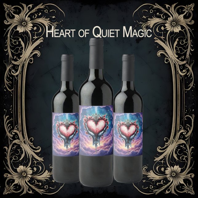 Heart of Quiet Magic Weinetikett (Von Creator hochgeladen)