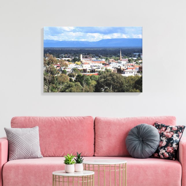 Heart of Stawell and the Grampians Leinwanddruck (Insitu (Wohnzimmer))