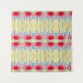 Heart on Fire Tapestry Wandteppich