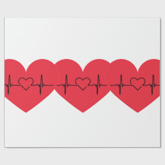 heart paper geschenkpapier