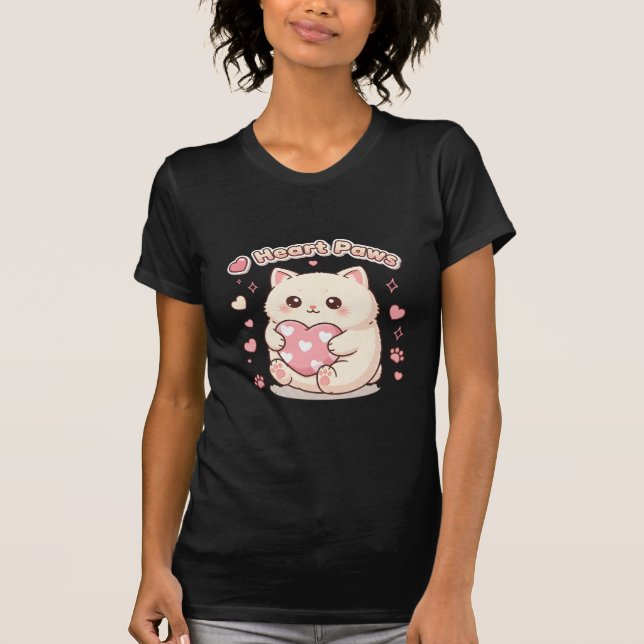 Heart Paws T-Shirt (Vorderseite)