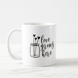 Heart Planter Jar - Eine charmante Tasse