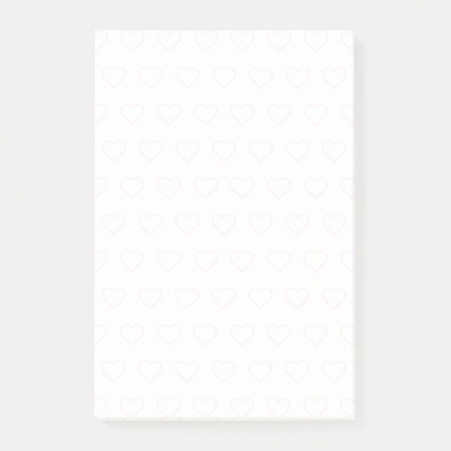 Heart Post it notiert Ihre Sticky Notes with Heart Post-it Klebezettel (Vorderseite)