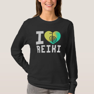 Heart Reiki Master Chakra Yoga Japan Heilung Energ T-Shirt