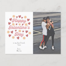 Heart Retro Happy Galentine's Day Bestfriend Foto