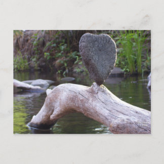 Heart Rock Postkarte