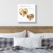 Heart-Shaped Dog Design – “Happiness on Four Paws”