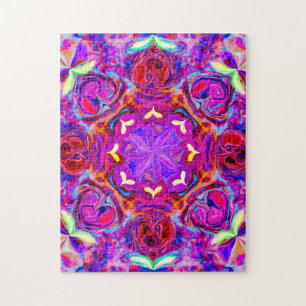 Heart-Shaped Flower Abstract