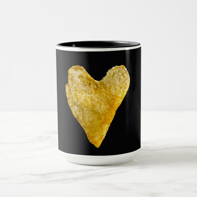 Heart Shaped Potato Chip Tasse (Zentrum)