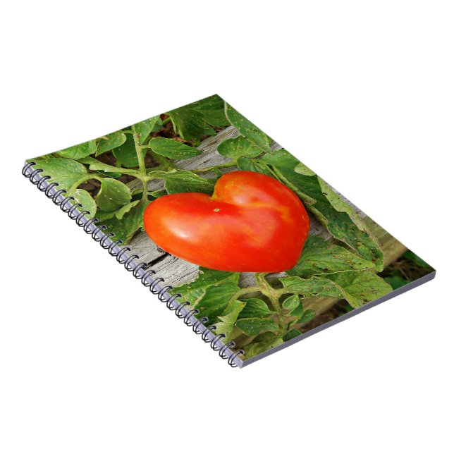 Heart Shaped Tomato Notizblock (Rechte Seite)
