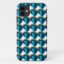 Heart Sky-blue