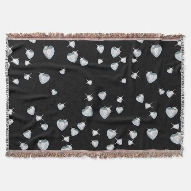 Heart Sparkle Diamonds Decke (Vorderseite)