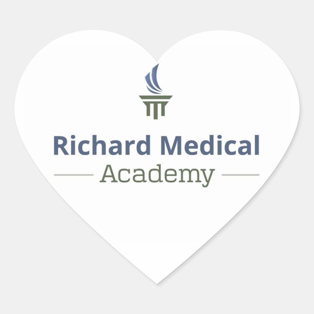 Heart Stickers Sheet von 20 RMA (Vorderseite)